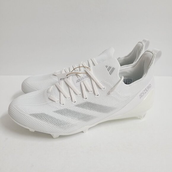 NEW Adidas Electric+ Football Cleats IE3284 Size 10 White main image 9